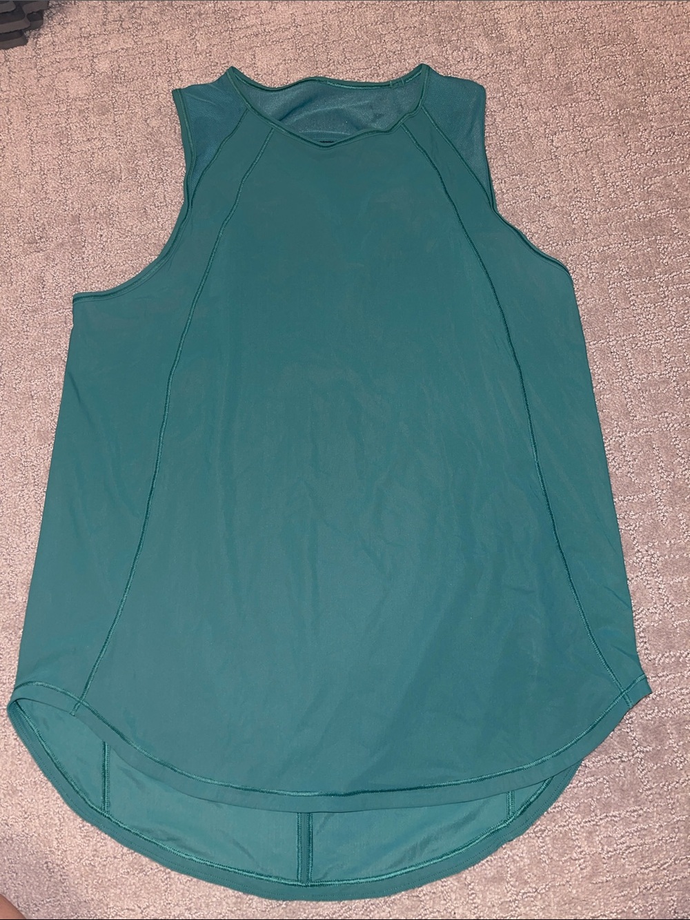 lululemon athletica Teal Sleeveless Workout Tank